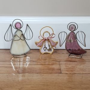 Stained glass angels